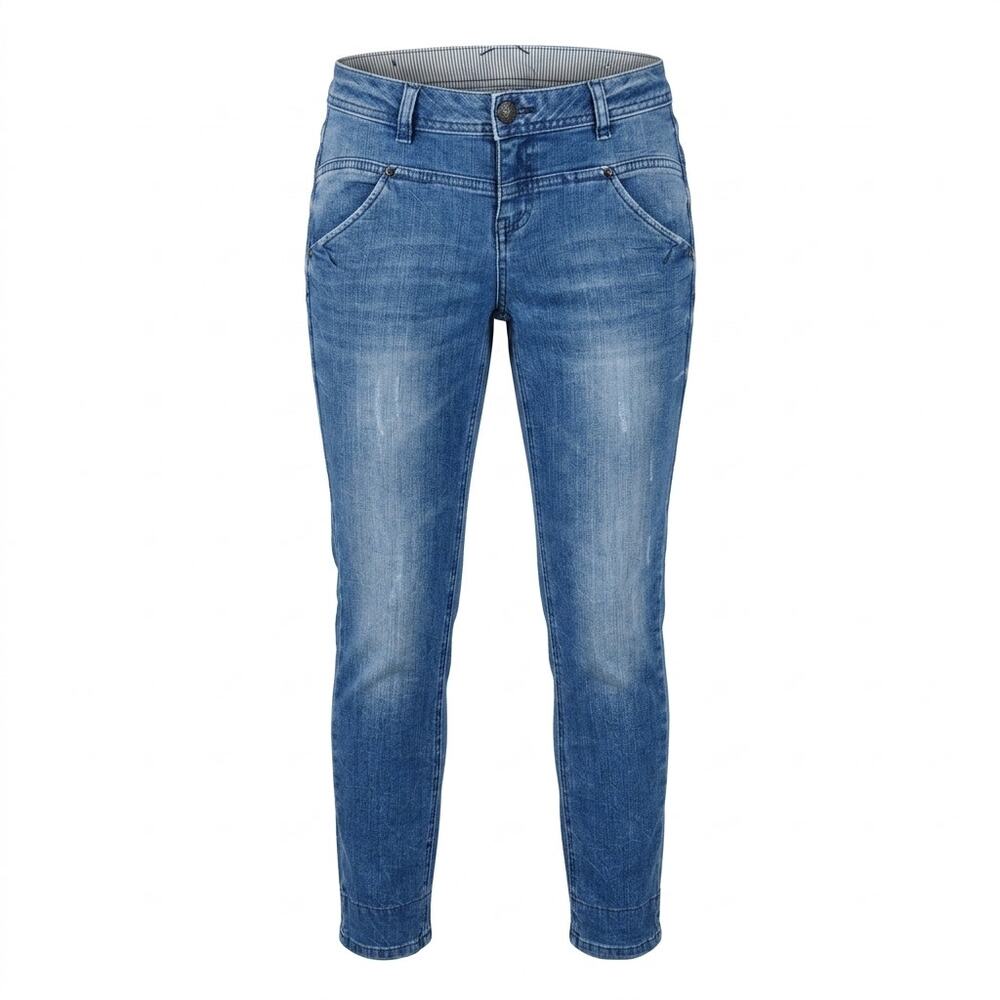 Etam Weekend Slim Light Blue  Stretch Jeans Women See Measurements